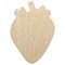 Strawberry Fruit Drawing Unfinished Wood Shape Piece Cutout for DIY Craft Projects